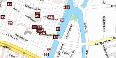 Brotbänkertor Danzig Stadtplan