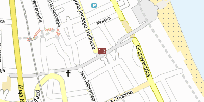 Stadtplan Krummes Häuschen Danzig