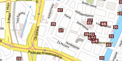 Uphagenhaus Danzig Danzig Stadtplan